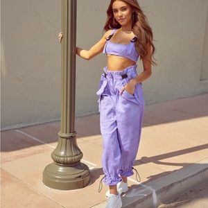 ASOS X Madison Beer Balloon Pant.